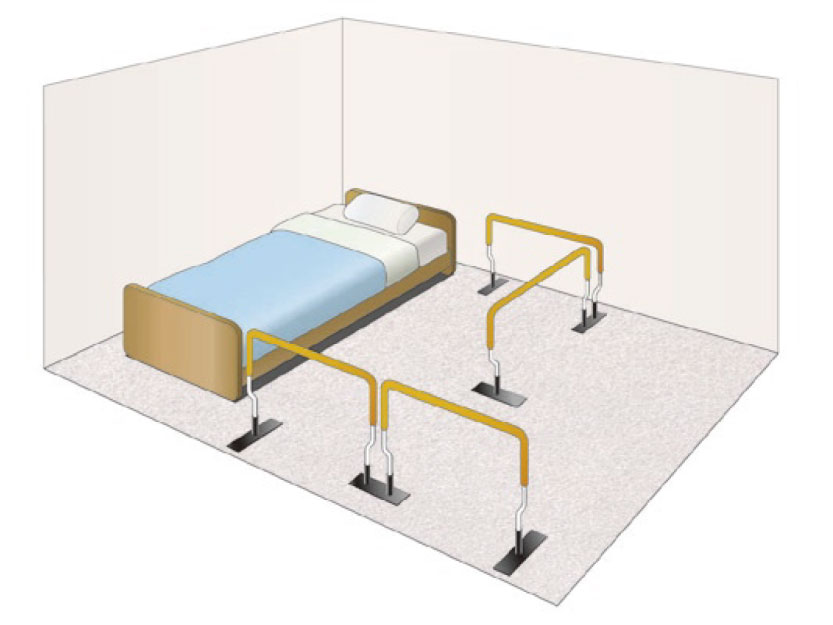 日進医療器 平行棒 ミニ平行棒 ささえ愛 TY500 直送・代引不可日進医療器 平行棒 ミニ平行棒 ささえ愛 TY500別商品の