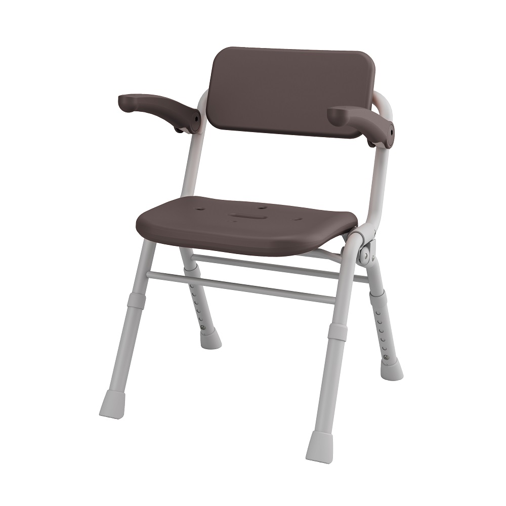 シャワーチェア(Air)ミドルSＰワンタッチ ブラウン 1台の通販 医薬品・コンタクト・介護 パナソニックエイジフリー