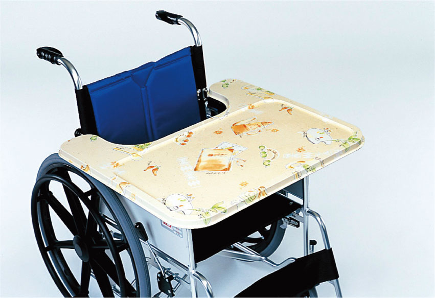 車いすオプション　車いす用テーブル 車いす用テーブル　エコノミー M145-00 メーカー不明 取寄品 JAN 4514469010334　介護福祉用 日進医療器 車いす用テーブル Eタイプ ／ TY070E 車いす用テーブル