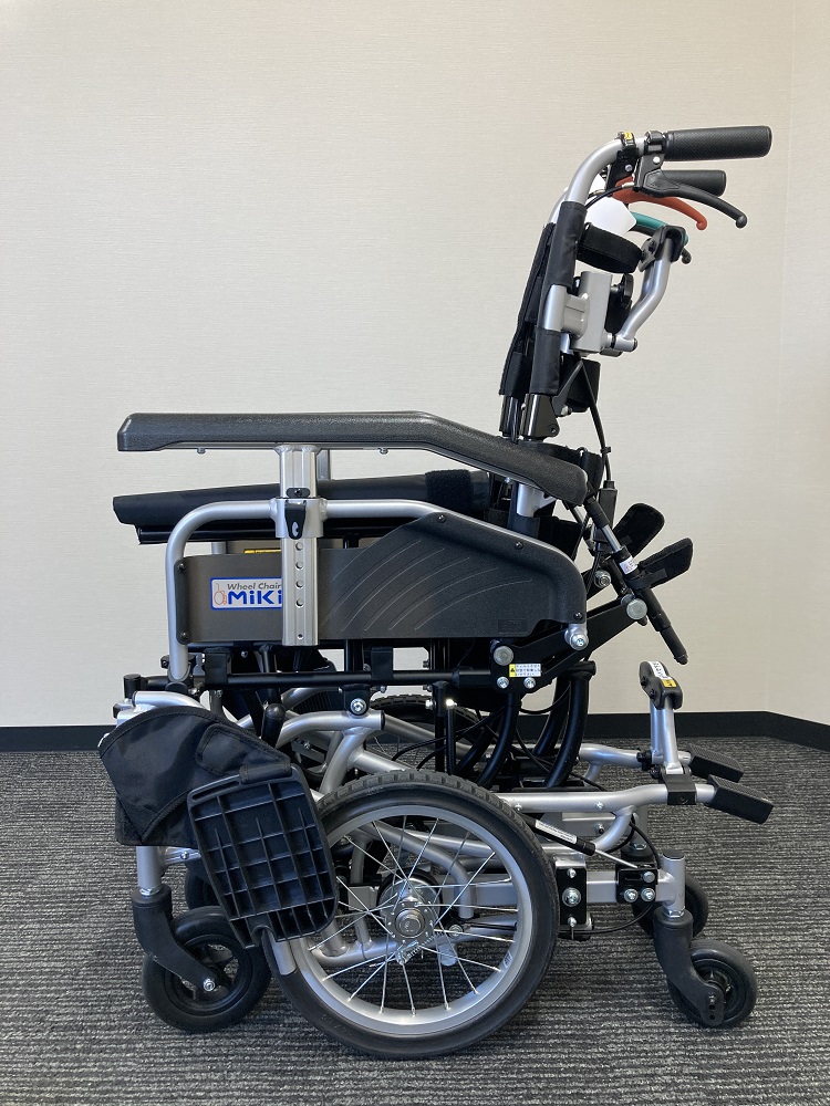 Miki 多機能 スリムコンパクト エレベーティング仕様 車椅子 SKT-2 かすっ